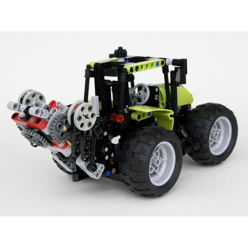 Urban Farming Usa - MOC-4933 Urban Farm Landbouwtractor Bouwsteenmodel 577