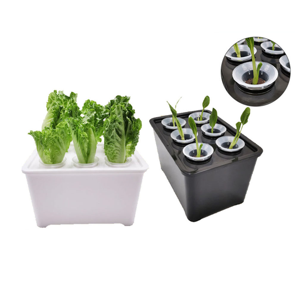 Wit-zwarte plantengroeibakset  - Urban Farming Usa recensie en prijs